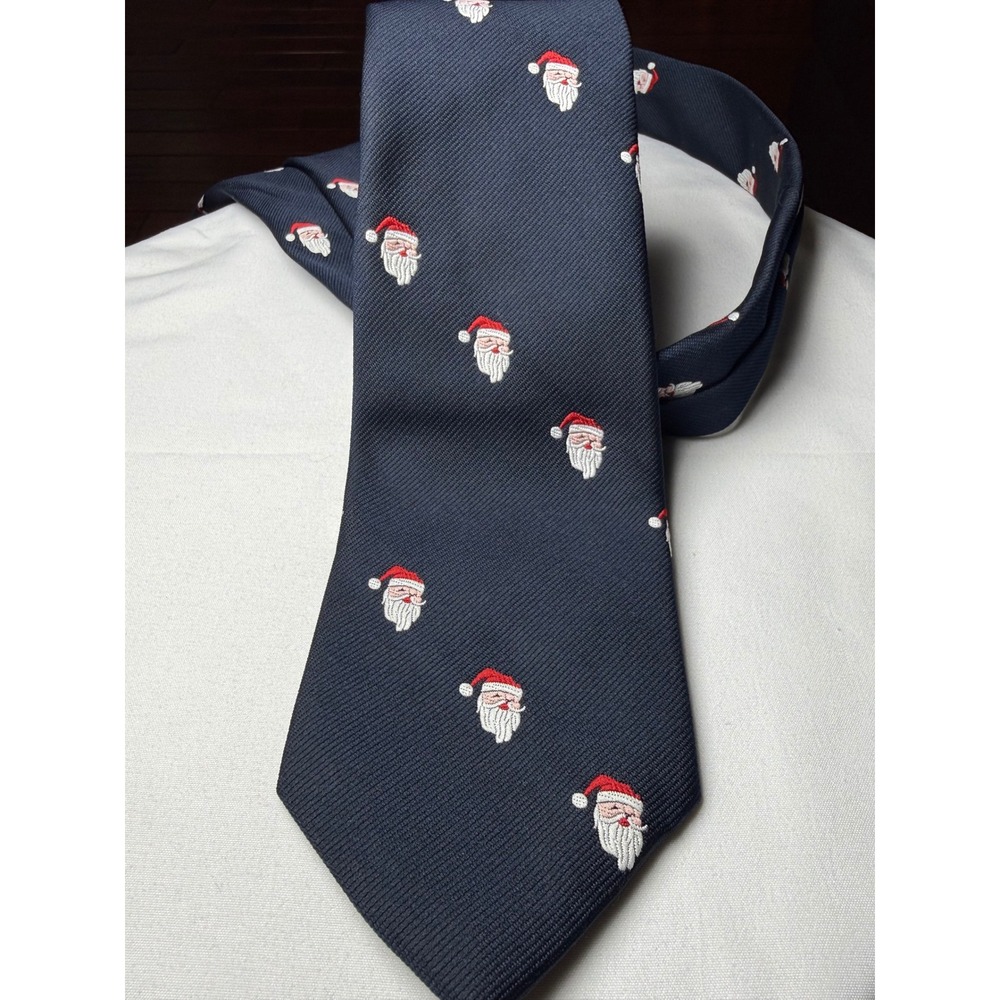 Prince Ferrara Roma Santa Claus Christmas Necktie 100% Polyester Mens
